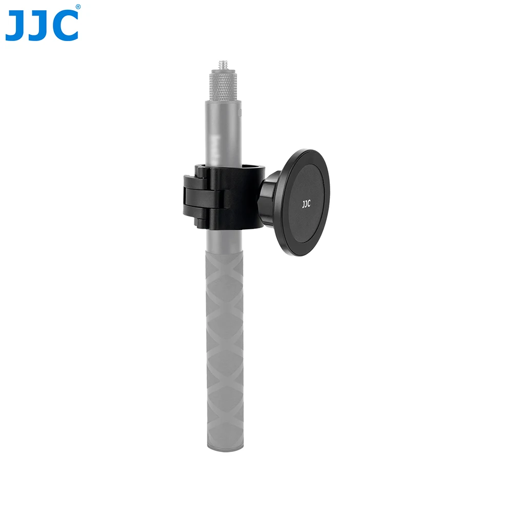 JJC BA-MS1 Magnetischer Handyhalter-Adapter für Selfiesticks mit einem Durchmesser von 20–30 mm, geeignet für Smartphones mit magnetischer Anziehungskraft. – Detail 7