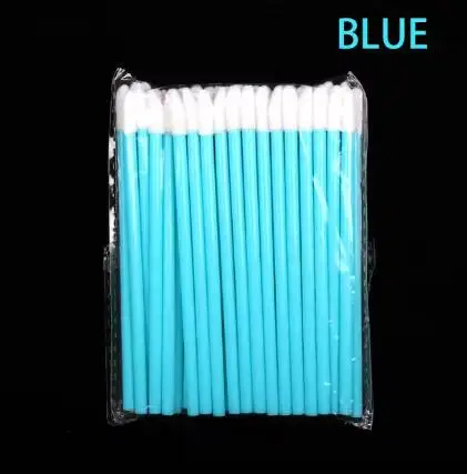 50pcs Eyelash Brushes Disposable Lip Cotton Brush Cilia Remover Eyelash Extension Accessories Supplies Cosmetics Makeup Tools