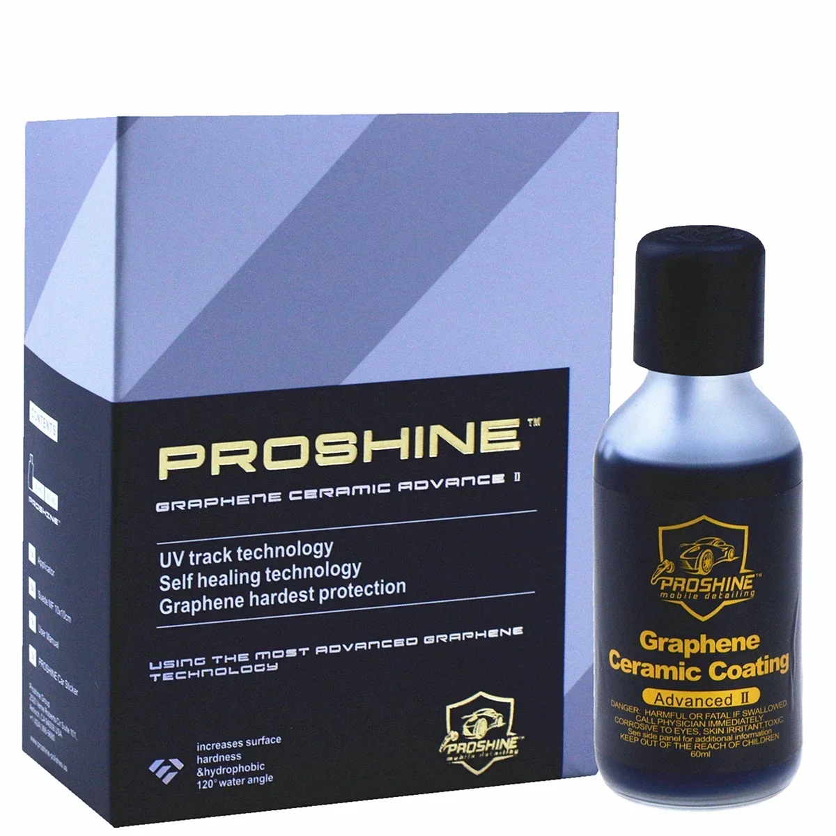 

Graphene Hardest Protection Ceramic Coating Coating for Car Detailing Professionals Self Healing UV Track Technology Advanced