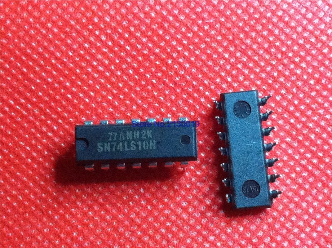 10pcs/lot HD74LS10P HD74LS10 SN74LS10N 74LS10 DIP-14 image 2