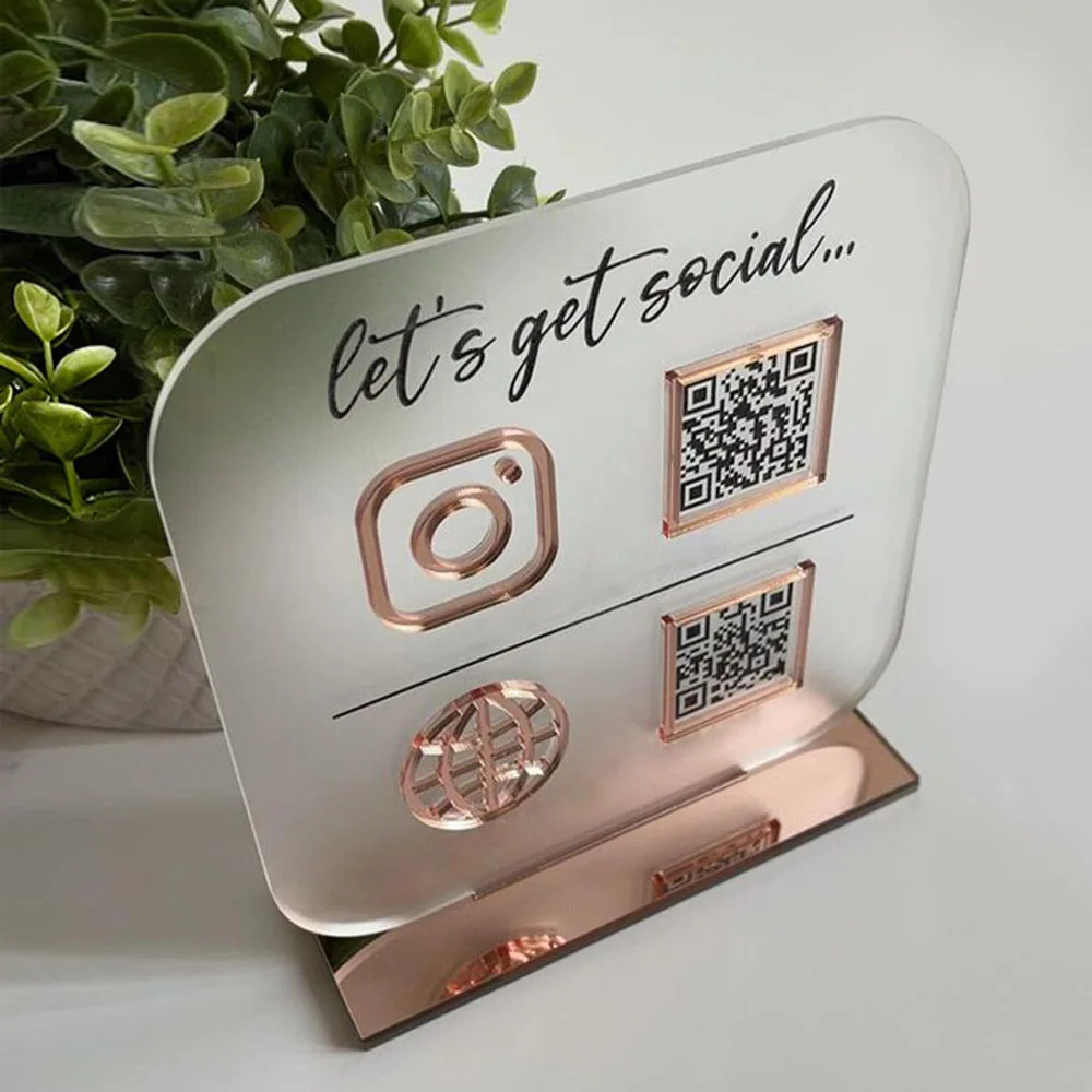 Custom Acrylic Qr C…