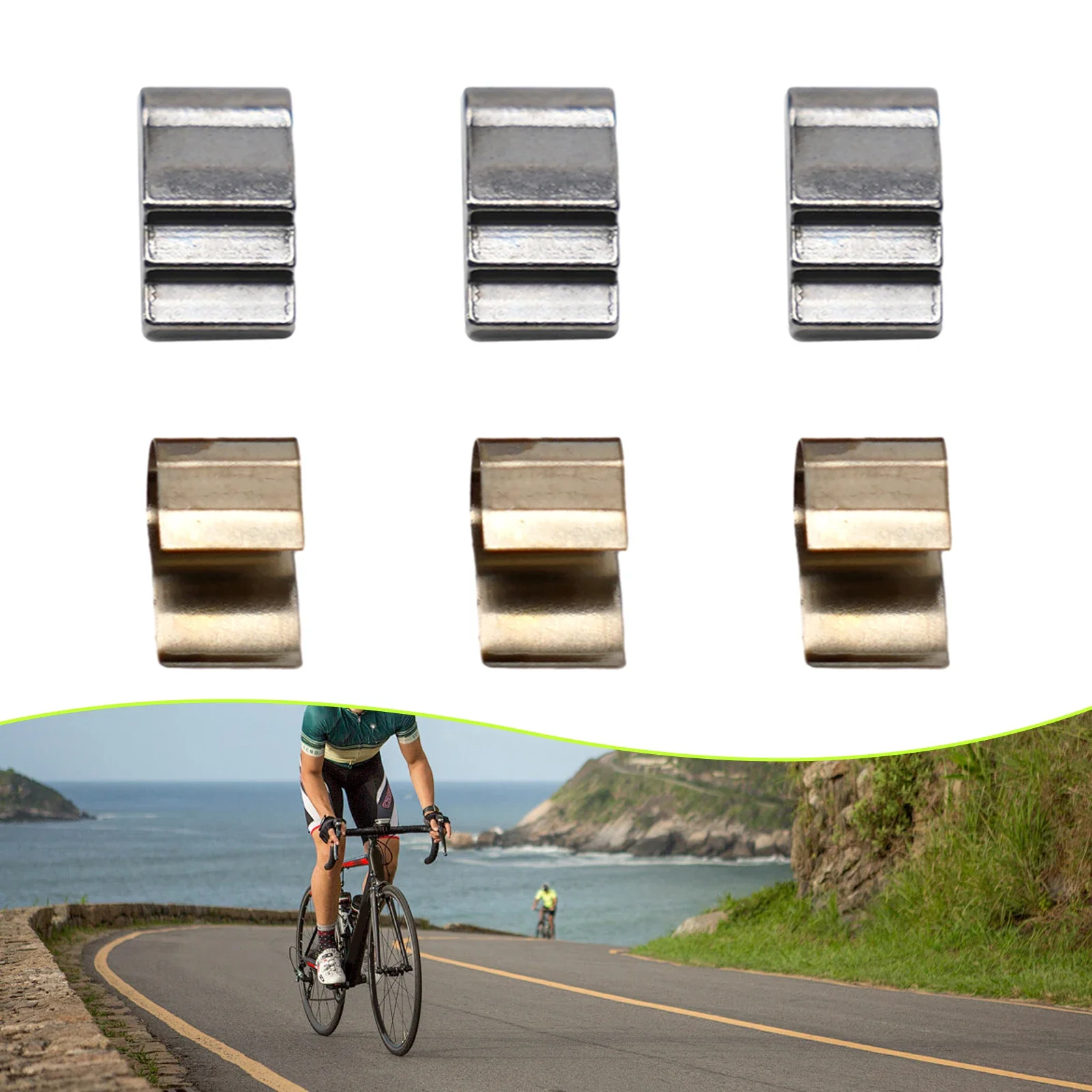 مجموعة زنبركات ومحور للدراجات من الفولاذ المقاوم للصدأ ، أجزاء كاسيت عجلة الدراجة ، إصلاح بقطع نابض ، Wall #1