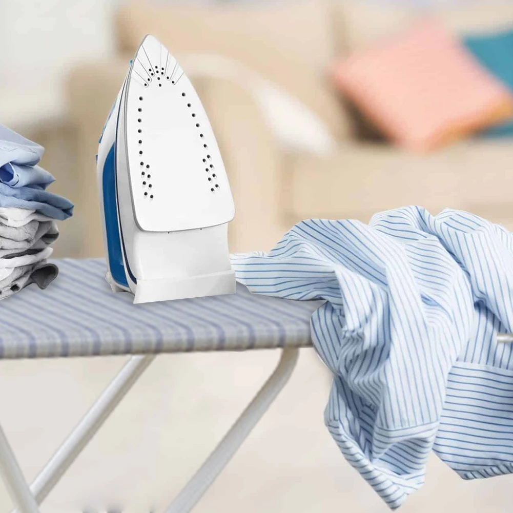 

Foldable Ironing Board with Iron Rest with Heat Resistant Cover Adjustable Height for Home Laundry Room Use