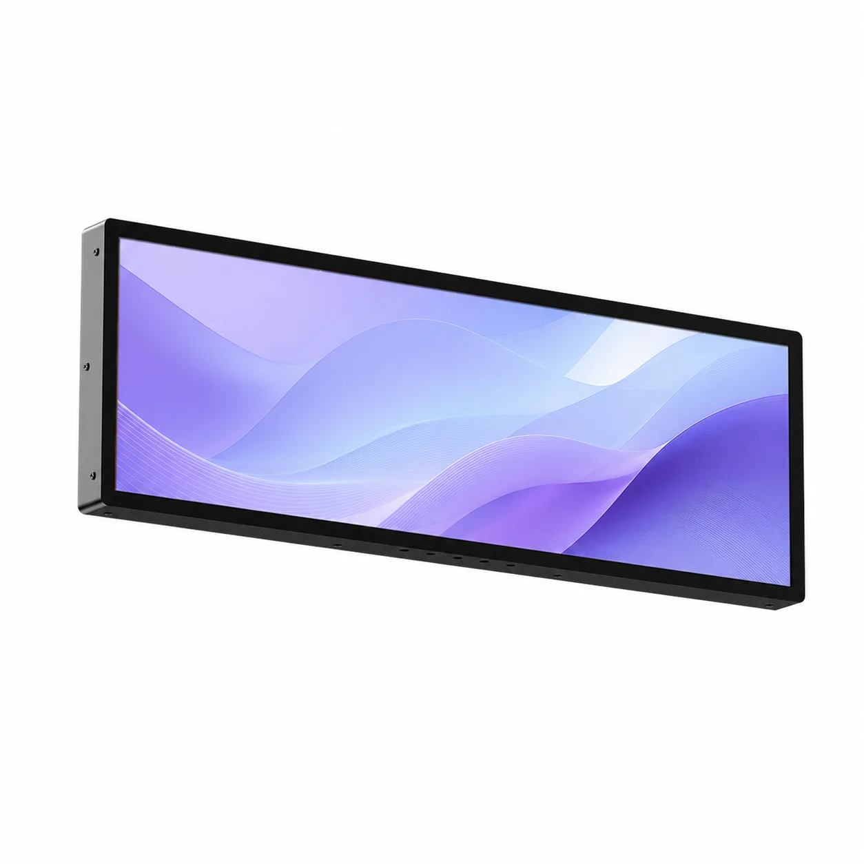 Bar LCD Digital Signage With 700 Nits High Brightness Panel And USB Media Playback For Convenience Store Advertising
