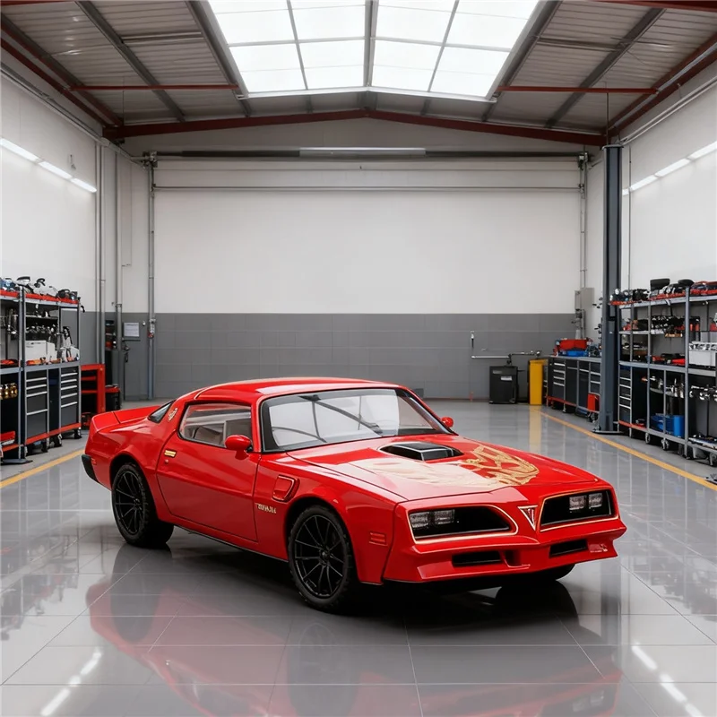 

1:32 модель спортивного автомобиля из сплава Firebird, литая под давлением металлическая модель гоночного автомобиля, звуковая и световая имитация, детская игрушка в подарок