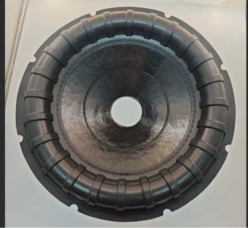 12-inch 50-core Large Bubble Edge Loose Pressure Car Audio Speaker Paper Cone R Width 40mm Height 50mm