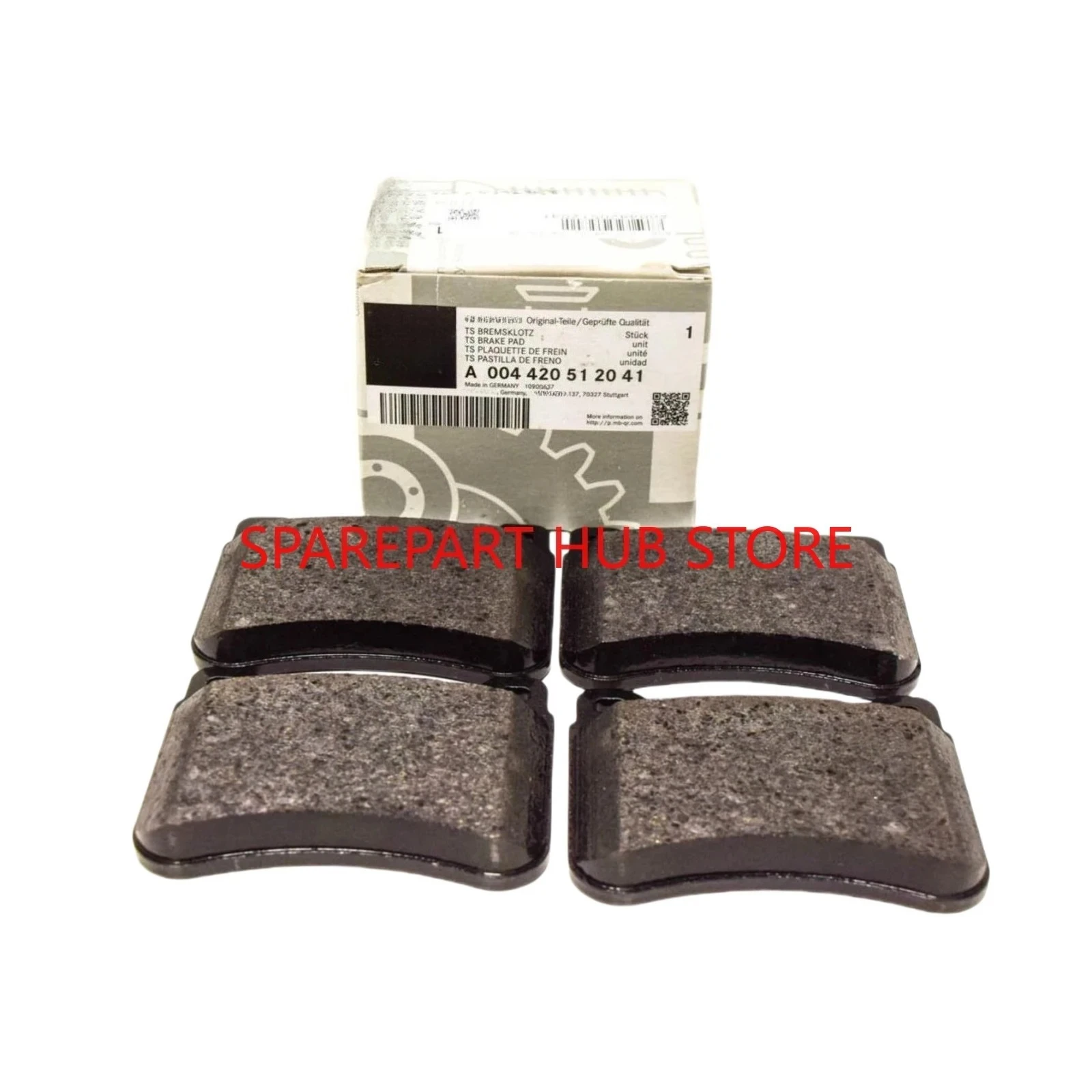 

OEM A0044205120 A0004208004 A0044209020 For Mercedes Benz A209 C209 R171 W203 S203 Front Wheel Brake Pad Set C-CLASS / CLK /SLK
