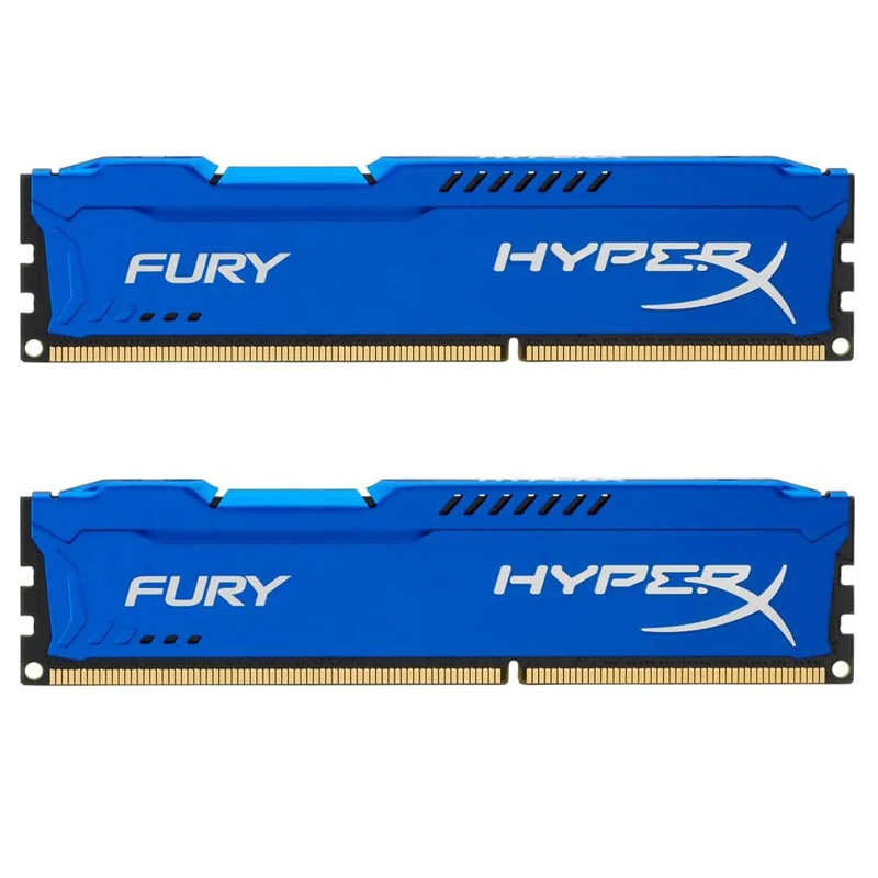 Memoria DDR3 8 GB (2 x 4 GB) 16 GB (2 x 8 GB) Kit RAM 1866 MHz 1600 MHz 1333 MHz Desktop-RAM 240 Pins 1,5 V DIMM PC3-12800 14900 HyperX Fury