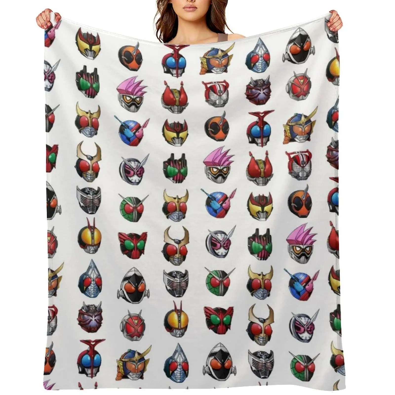 

Kamen Rider - Heisei Era Throw Blanket Blankets For Sofas Blankets For Baby halloween Fashion Sofas Blankets