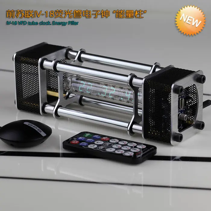 IV-18 Fluorescence Tube, Tube Clock, Glow Clock Energy Pillar [Energy Column]