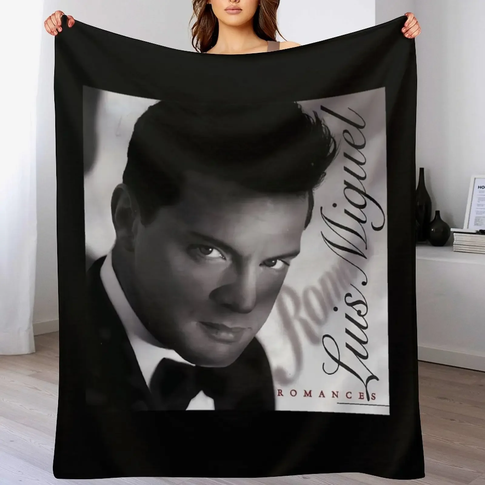 

Luis Miguel Album Romance Throw Blanket Extra Large Throw Blankets For Sofas Blankets For Bed christmas gifts Blankets