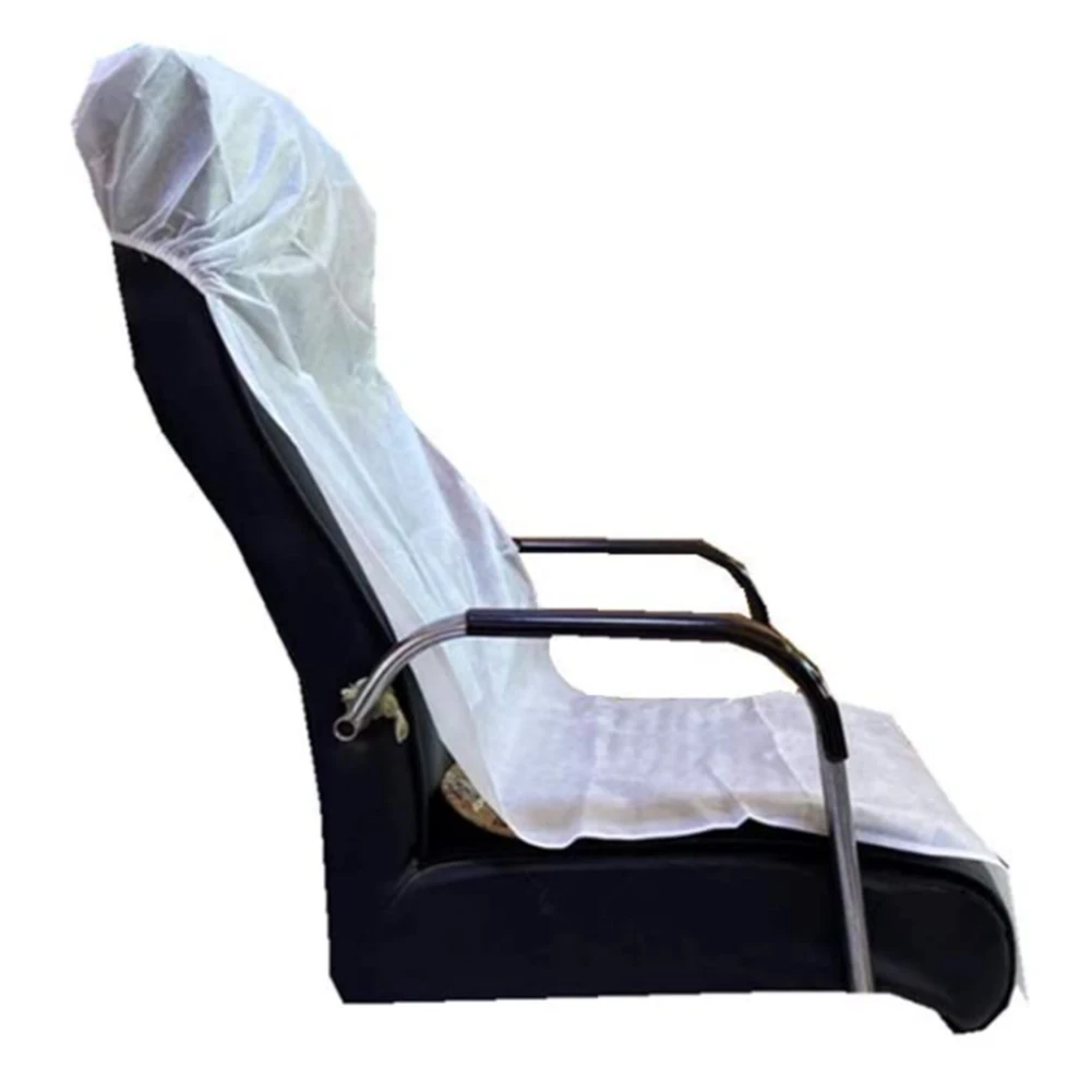 2PCS Airplane Seat Covers Disposable Non-woven Travel Disposables Chair Covers Hygienic Anti-Contact For Public Transportation