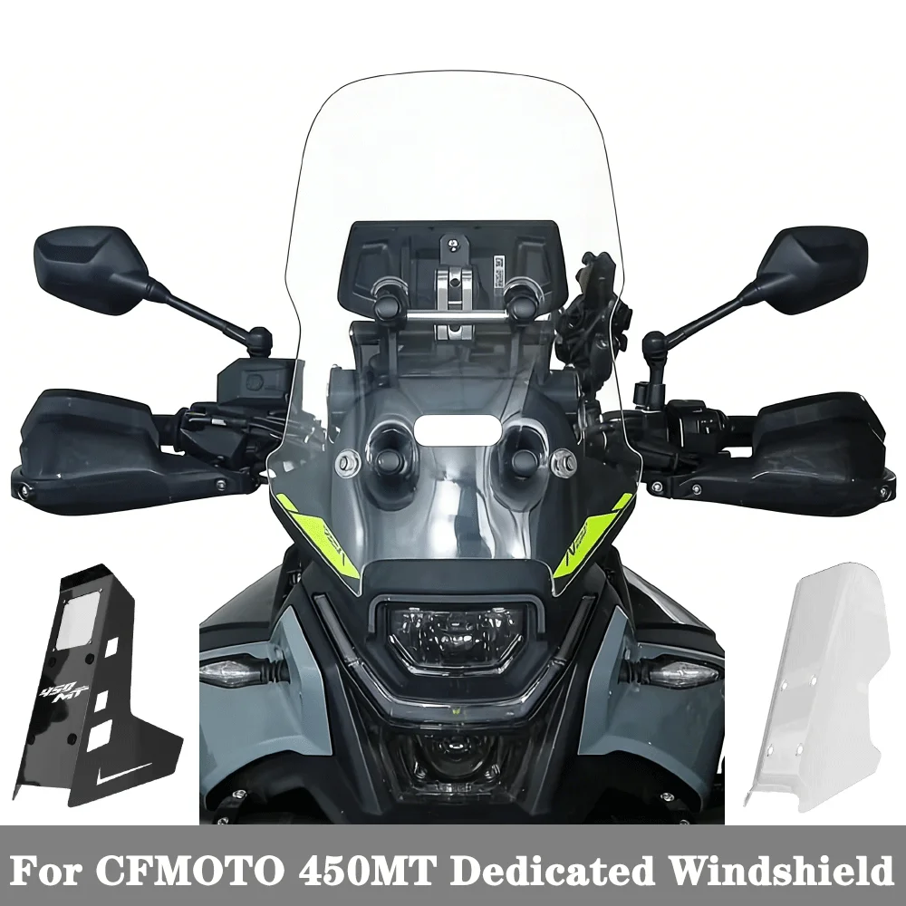 

For CFMOTO 450MT windshield front windshield 450 MT raised windshield 450mt original style/deepened style/competition style