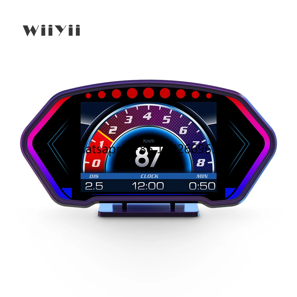 wiiyii-p3-obd2-scanner-meter-multi-function-speedometer-head-up-display-gps-hud-6-inch-led-screen-type-c-connection-universal