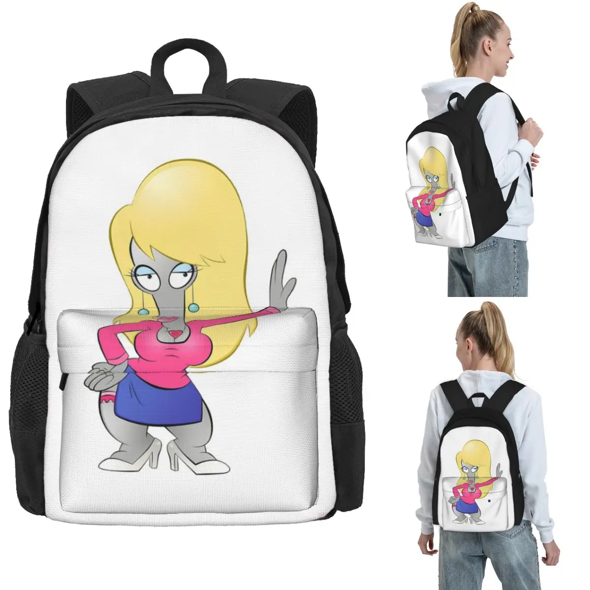 

Gaya Jablay Lonte Sarkem Backpack Hot Sale Daypack Large Capacity Boys Girls BookBag School Bag Shoulder Bags for Men Women