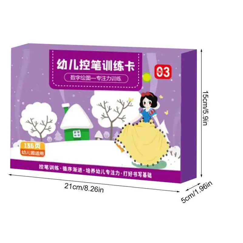 Magical Tracing Workbook Reusable ตัวอักษร Copybook ปากกาการฝึกอบรมหนังสือเด็กของเล่นเด็กการศึกษาเครื่องเขียน