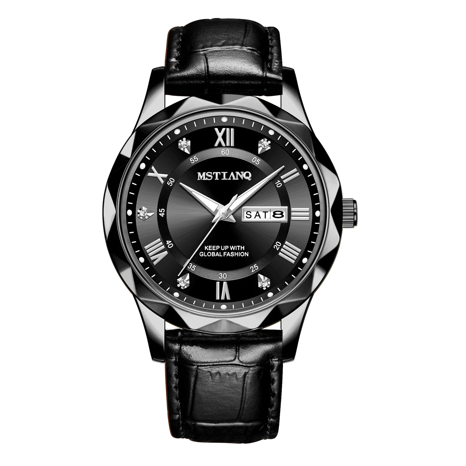Urban Chrono Barrel Watch, Luminous Waterproof Quartz Wristwatch for Men, Sports Watch for Men, Premium Quality