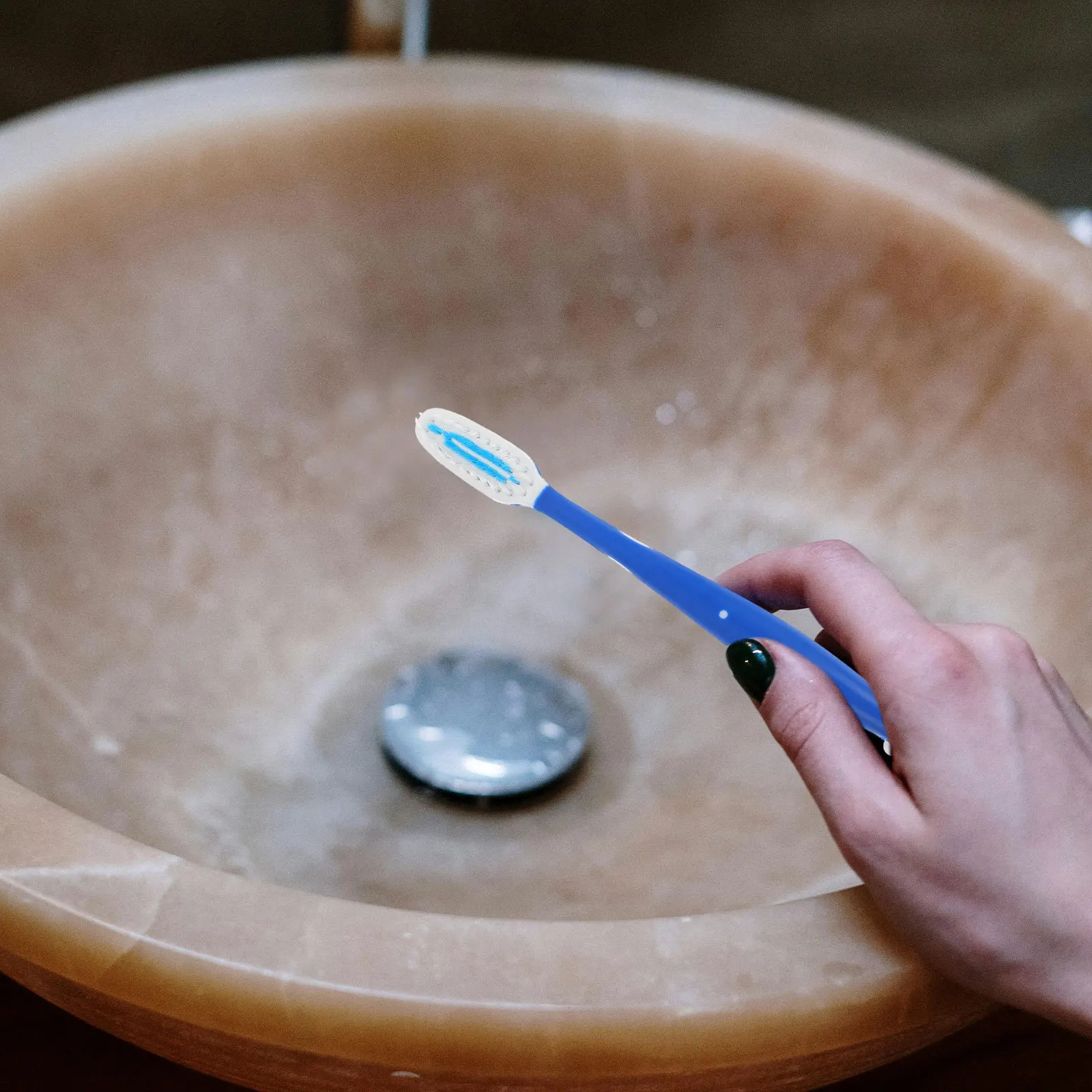 

10Pcs Mini Handle Toothbrush Anti- Safety Feature for Mental Hospital Rehabilitation Facility Portable Compact Travel