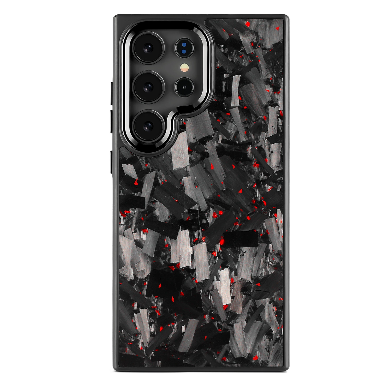 

Новая версия металлических линз/кнопок, глянцевый большой кованый чехол из углеродного волокна для Samsung Galaxy S25 S24 S23 Ultra S25+ S24+ с Magsafe