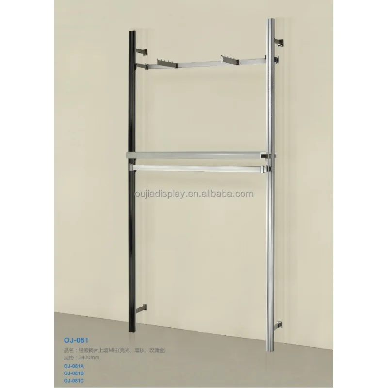 Custom, Kleding Winkel Retail Kledingstuk Display Rack