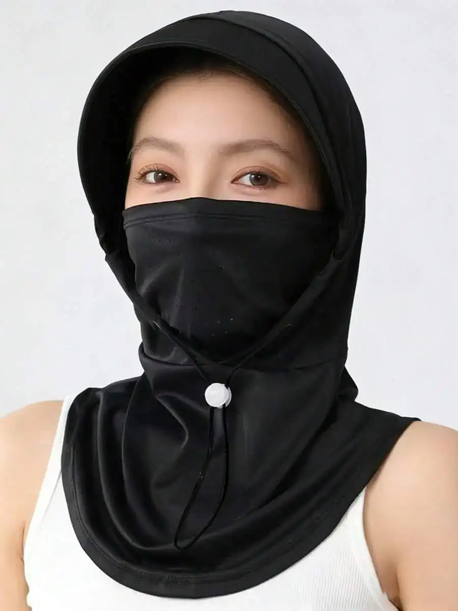 Unisex Sun Protection Face Mask Hat for Outdoor Use