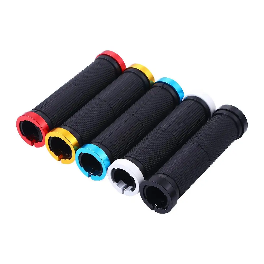 

Anti-slip Bilateral Lock Soft Rubber Mountain Bike Bike Grips Bicycle Handlebar Cover Handlebar Grip Bicycle Handler Grip