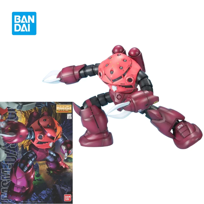 

Genuine Bandai Gundam Assembly Model MG 1/100 MSM07 Z'gok Char Aznable Special Action Figure Decoration Collection Ornaments