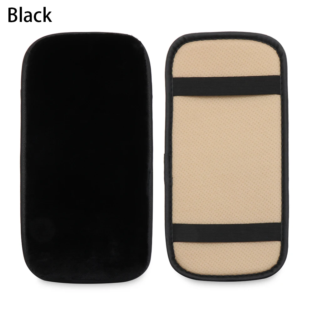 Padding Protective  Leather Seat Supports Arm Rest  Pad  Console Box Mat Car SUV Armrest Cover  Cushion Case