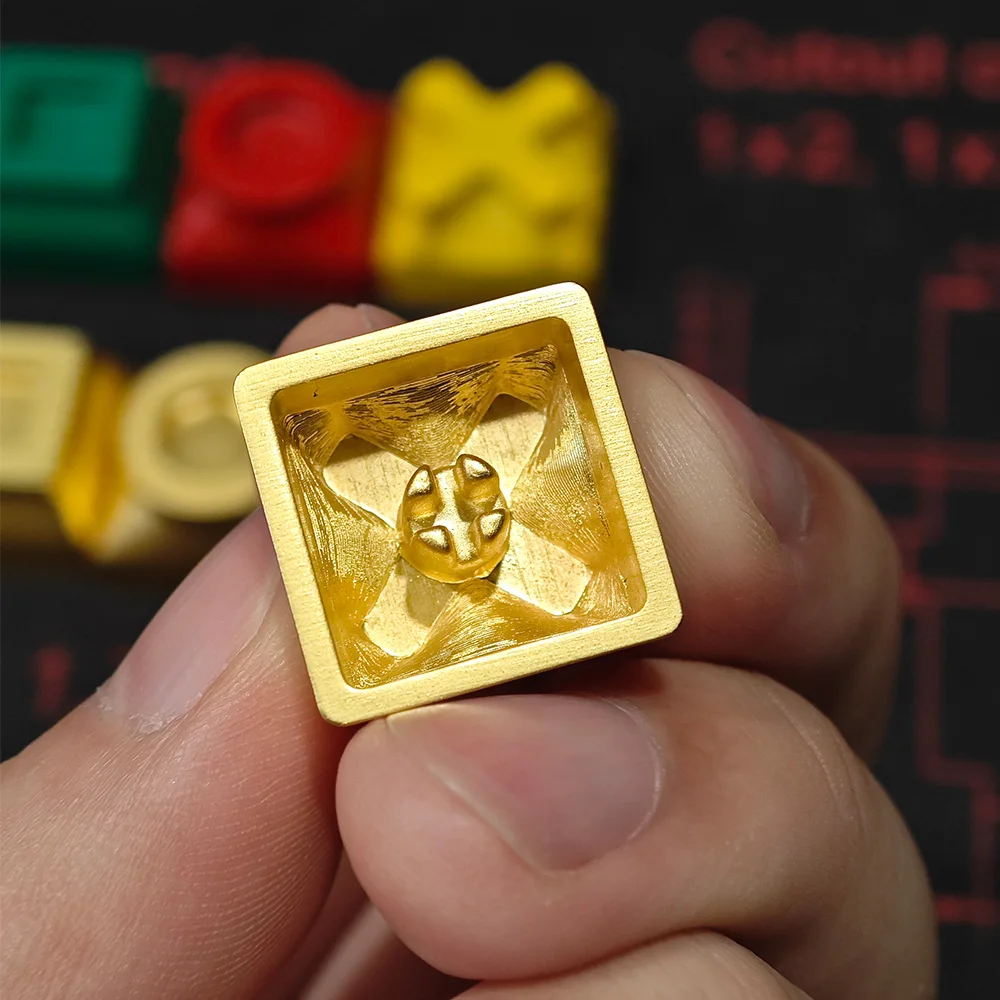 Arrow Keycap Metal Keycaps Mechanical Keyboard Keycaps No Backlit OEM Cross Mx Switch Direction Keys Caps
