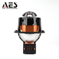 AES S600 Double Laser Bi Led Projector 80W Super Power Car Headlight Projector Bi Led Headlight for Car Accessories
