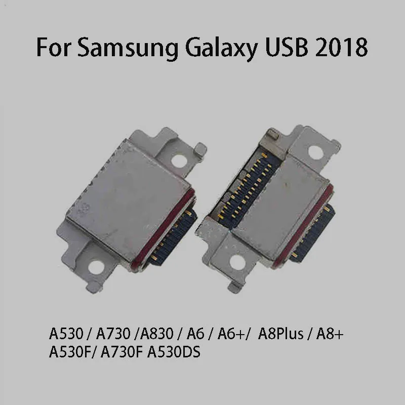 1pc USB Charging Port Connector For Samsung Galaxy A3 A5 A7 2017 A320 A520 A720 A520F A320F A30J A305J 2018 A530 A6 A8 A730 A830