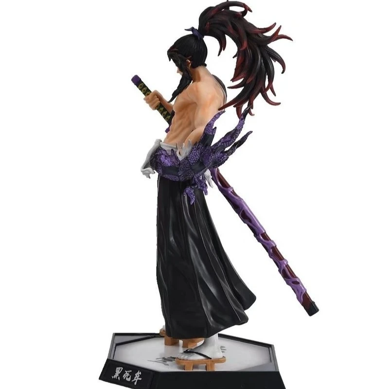 32Cm Anime Demon Action Figures Slayer Kimetsuไม่มีYaibaรูปKokushibo Pvc Gkตกแต่งโต๊ะรูปปั้นของเล่นเด็กของขวัญ