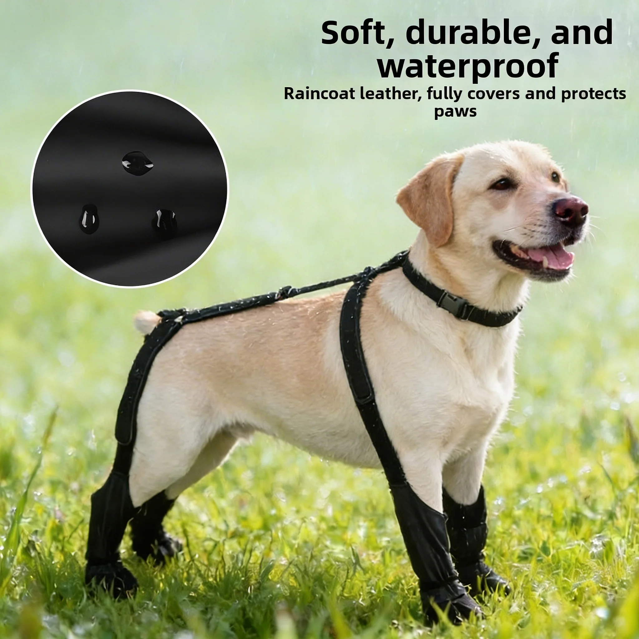 

Dog Leg Knee Patella Protection Joint Auxiliary Rehabilitation Ligament Joint Dislocation Pet Dirtproof Waterproof Rain Shoes