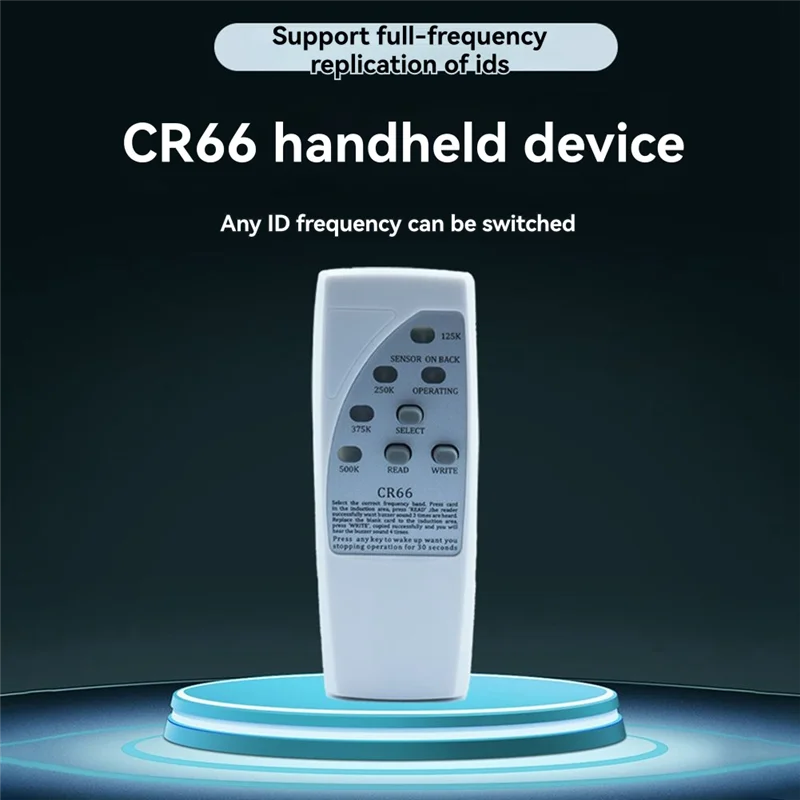 ABGI-RFID Smart Chip Reader Writer + 3X5200 Portachiavi 125Khz ID Copiatrice Duplicatore ID Tag Programmatore Per EM4305 T5577