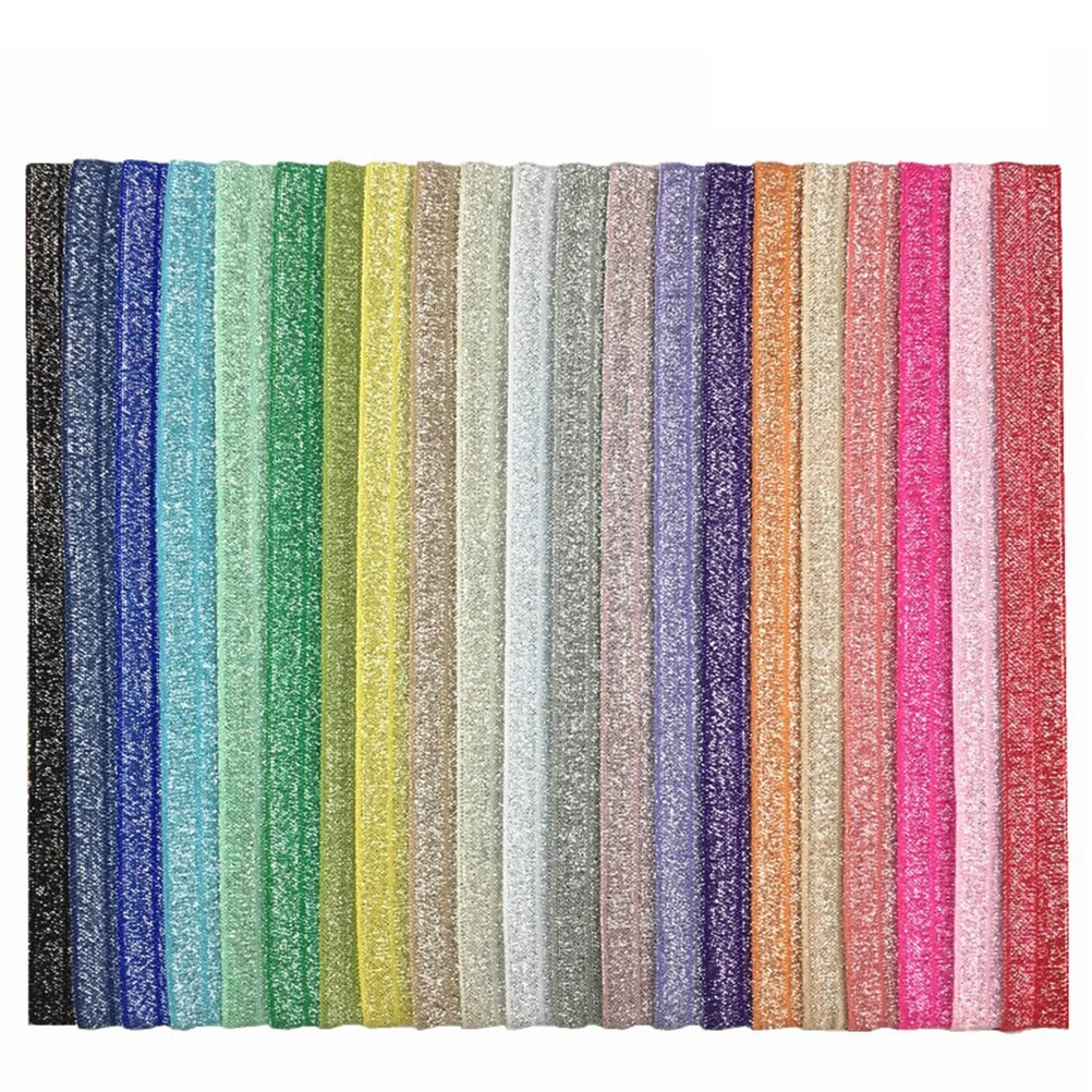 

21Pcs 1.5cm DIY Headband Ropes for Baby Infant Girls Soft Seamless Elastic Hair Bands Perfect for Photo Props Birthday Party