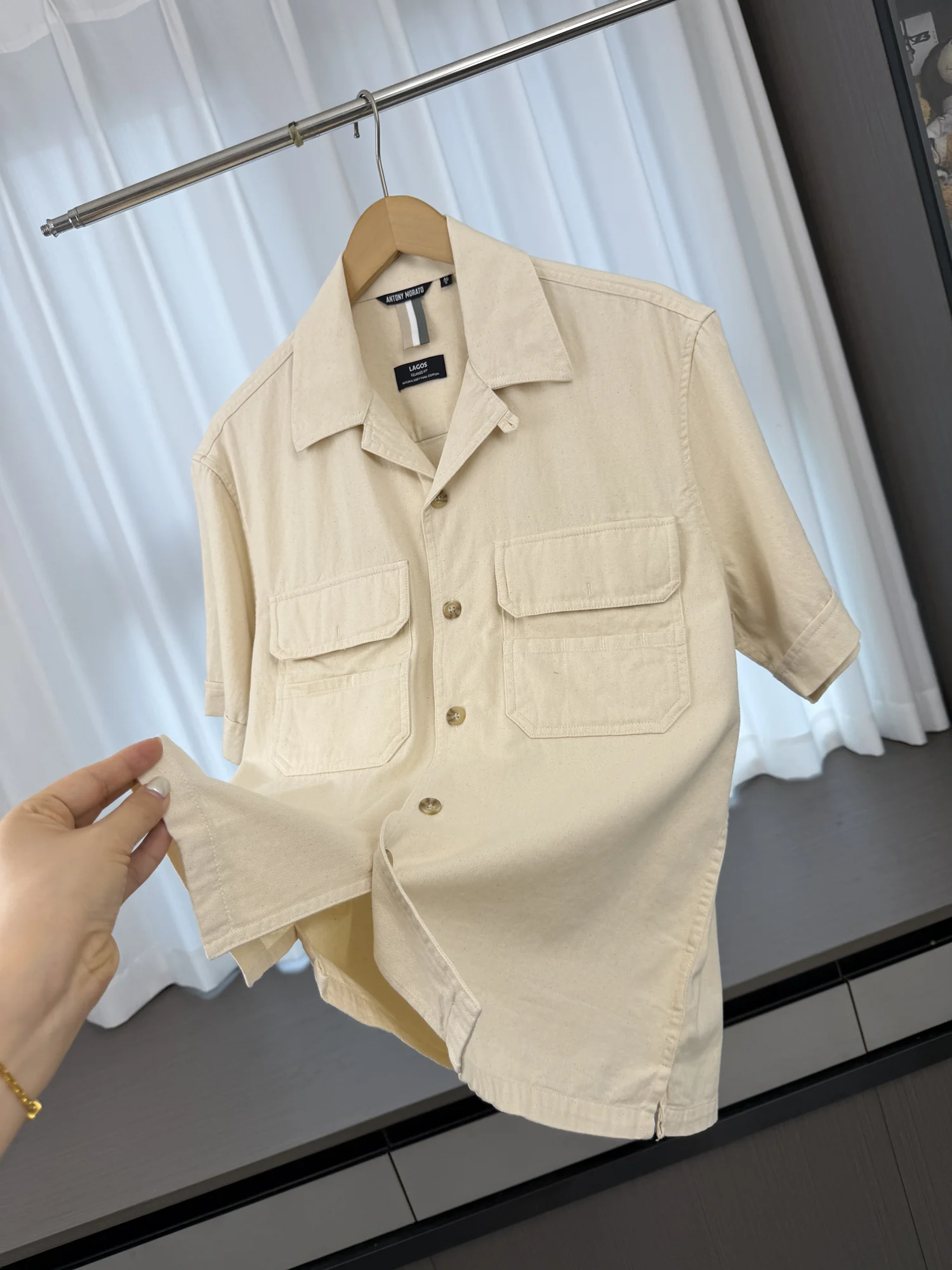 Heavyweight Recommendation! Stylish Cuban Collar Casual Short Sleeve Shirt for Men Summer Business Commute Breathable Fashion...
