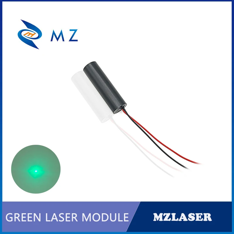 Imagem -06 - Módulo de Diodo Laser Verde Compacto do Ponto Categoria Industrial D12 mm 505nm 5mw 10mw 20mw 30mw 3v 5v 12v 24v Venda Quente