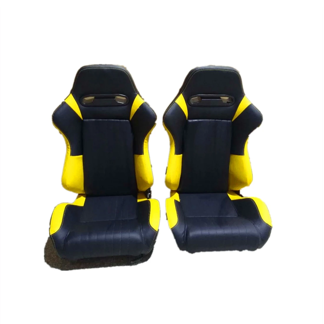 

Спортивные сиденья для автомобилей JIABEIR 1042 Racing Style, модифицированные, из углеродного волокна и ПВХ, в стиле гоночных сидений.