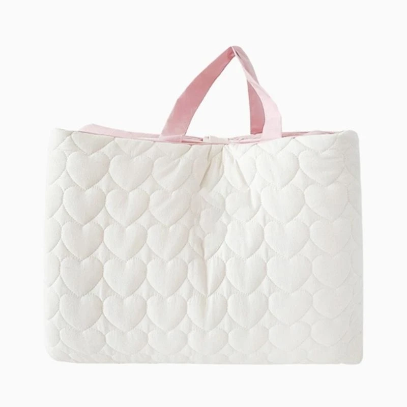 J15U وسادة تغيير حفاضات الأطفال ناعمة وسهلة الحمل قابلة للطي والمحمولة فراش أطفال مريح وخفيف الوزن لحديثي الولادة #3