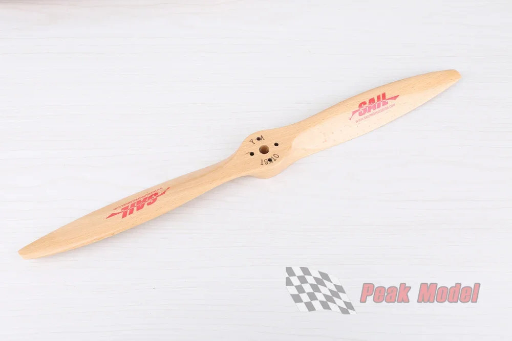 DLE SAIL Specific German Beech Wooden CW Propeller Paddle (with Mounting Holes) For DLE Engine