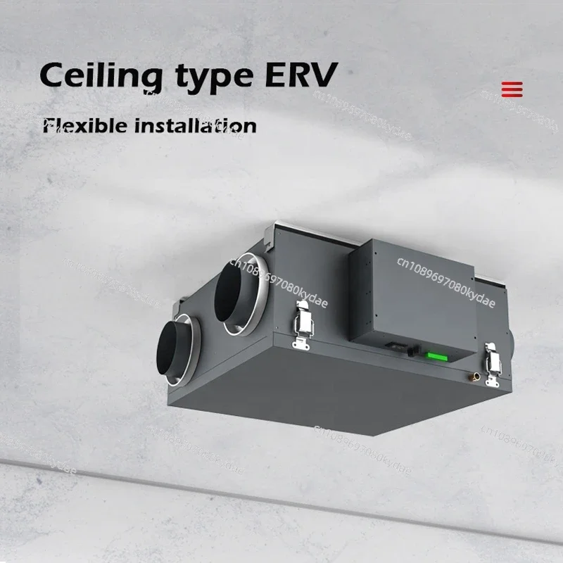 High Efficiency Air Exchanger Erv Energy Hrv Small Heat Recuperator Recovery Ventilation Ventilator System