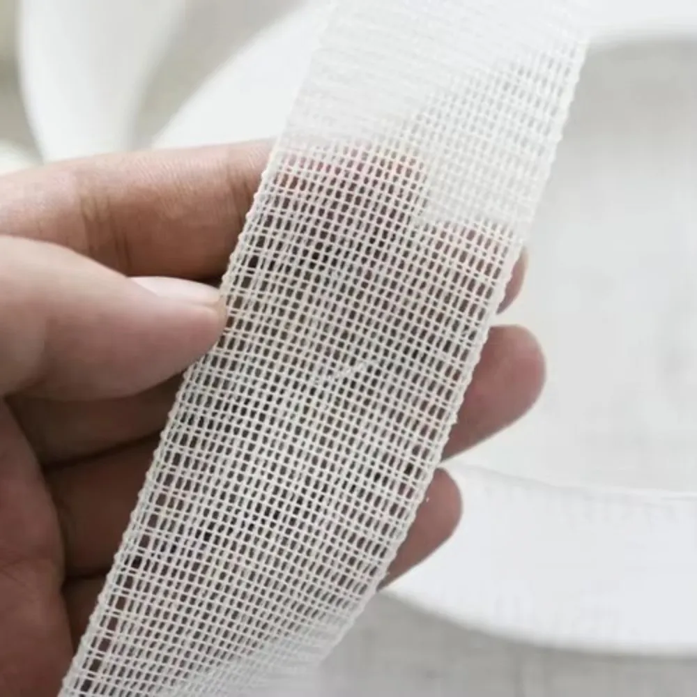 Bottom Hem 1M 3.5cm Width Horsetail Lining Reusable Chiffon Curling Lining Fishbone Crimping Lining Garment Sewing