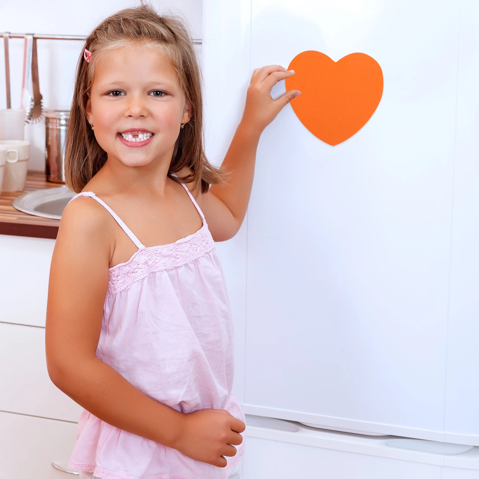 

50pcs Colored Heart Shaped Memo Pad 12cm Convenience Convenience Sticker Sticker School Office Stationery