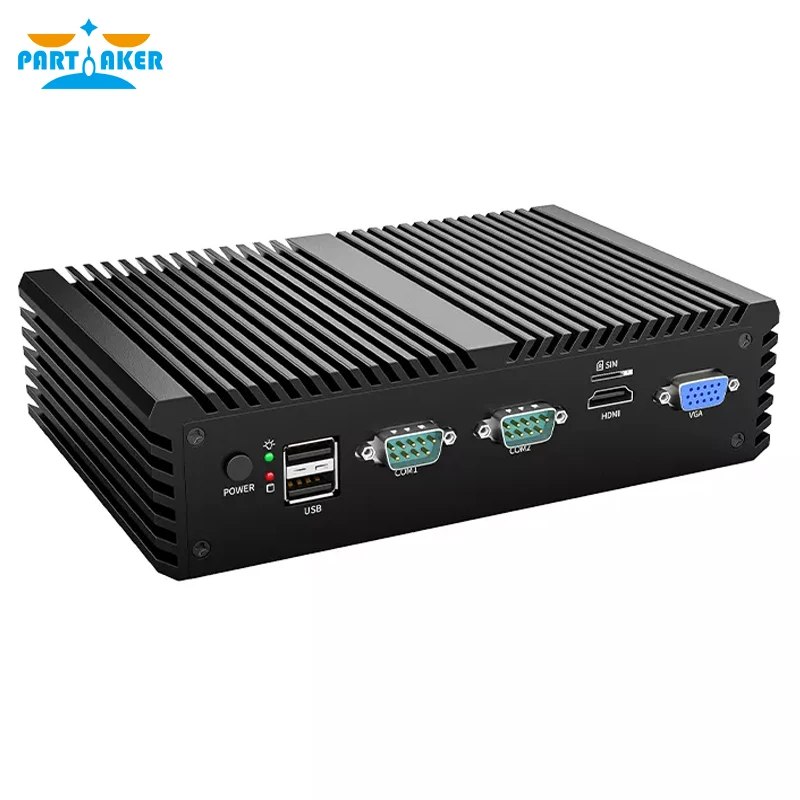 Partaker 인텔 N5095 N5105 소프트 라우터 팬리스 미니 PC, 5 x i225 i226 LAN HD-MI, VGA 2 COM WiFi 4G POE pfSense 방화벽 기기