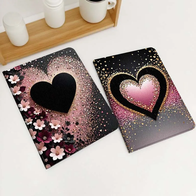 

Luxury Sparkling Love Heart Gift For Xiaomi Redmi Mi Poco Pad 2 5 6s 7 7s Ultra Pro Max 14 12.4 12.1 inch Soft Tablet Case
