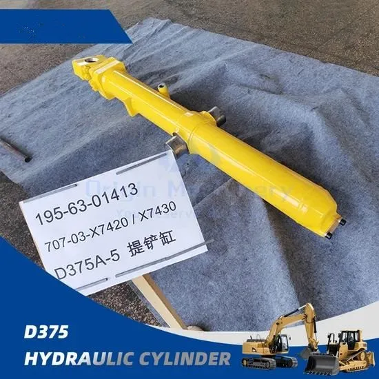 OEM Best Quality D375A D375 Bulldozer Hydraulic Cylinder Ass'y D375A-2 D375A-3 D375A-5 Construction Machinery Hydraulic Parts