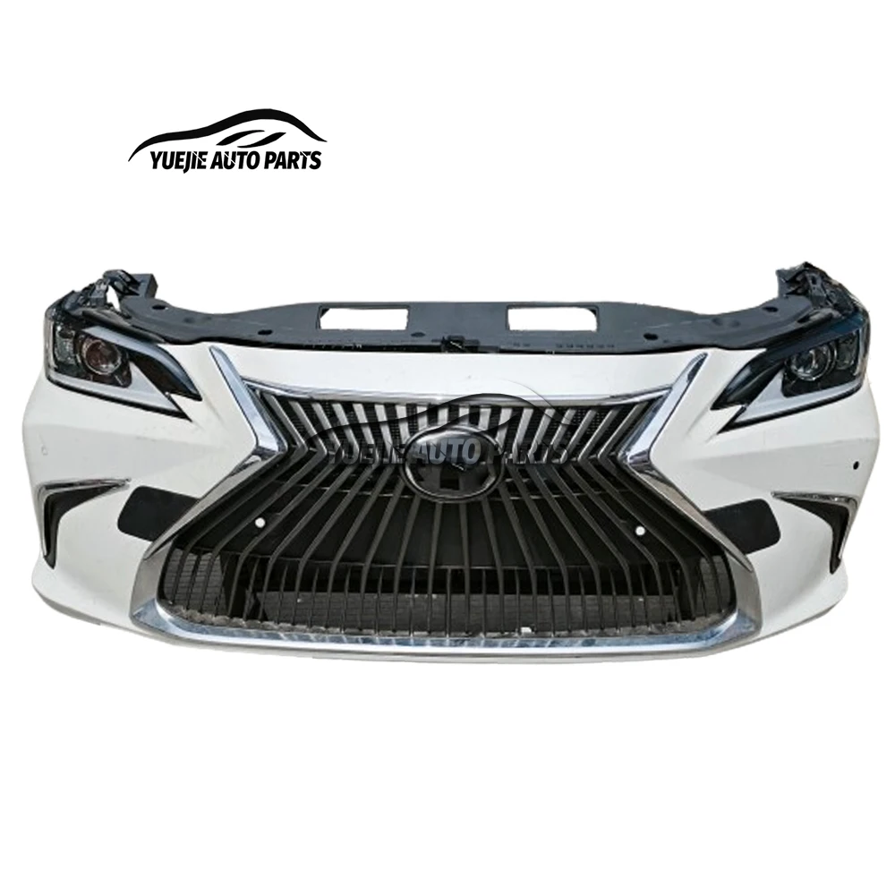 

NEW Selling High Quality for Lexus ES 200 260 300h Auto Parts XZ10 Complete Front Bumper Assembly with Headlamp Front Nose Cut
