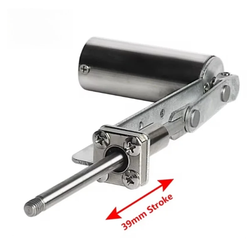 Upgrade Reciprocating Shaft Metal Small Telescopic Linear Actuator 39mm Stroke Reciprocating Motor Accessories