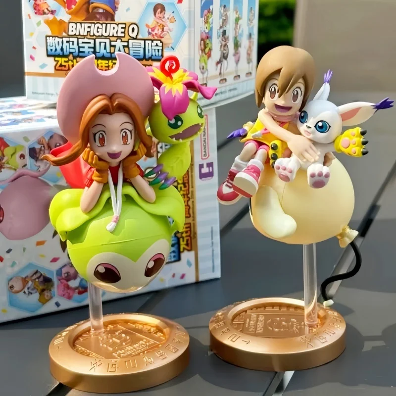 

New Digimon Adventure Blind Box Anime Figure Digimon Animation 25th Anniversary Digital Monster Figurine Model Toy Birthday Gift