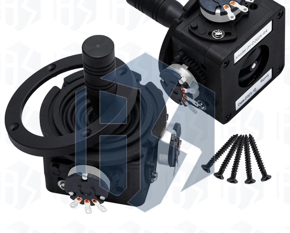 JH-D202X-R2/R4 5K Elektrische Joystick Potentiometer 2-achse 2D Monitor Tastatur Ball Joyrode Controller Für Foto film Werkzeug – Detail 28